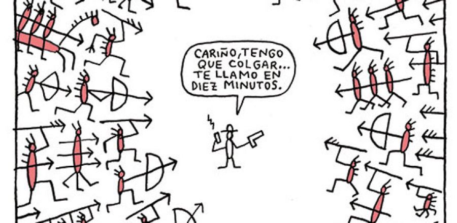 Fragmento de una página de 'Cuttlas, el vaquero Samurái'