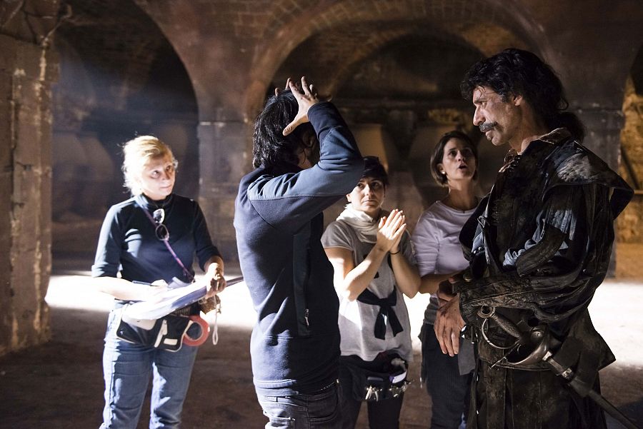 Rodaje de 'Los ministerios del tiempo'