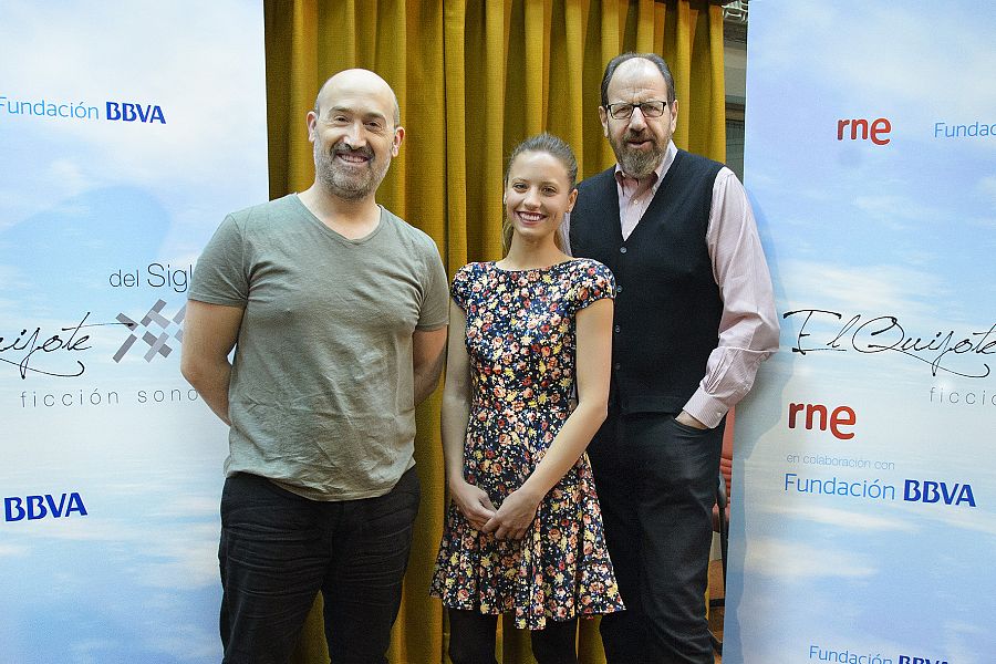 Javier Cámara, Michelle Jenner y José María Pou.