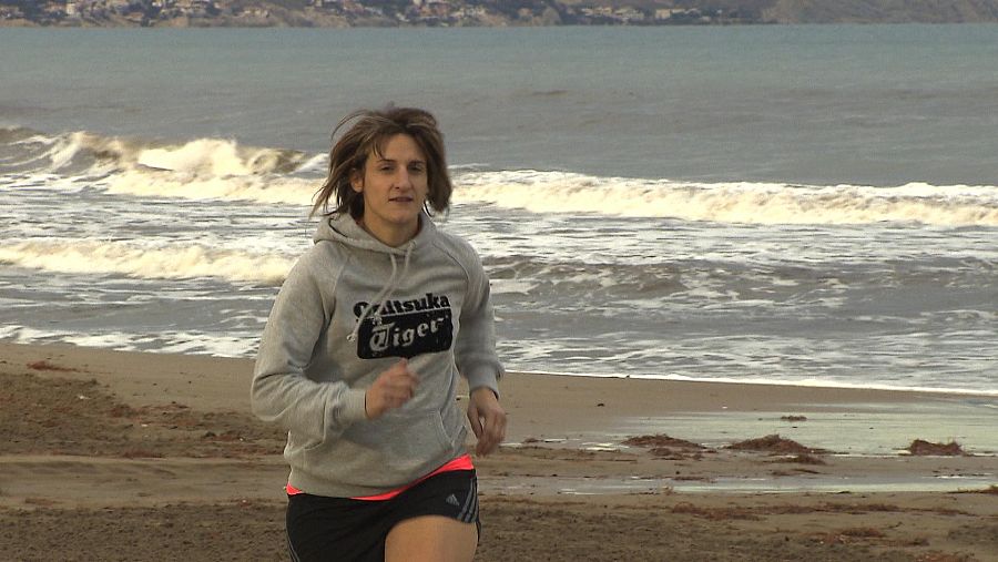 Leire Iglesias. Judoka, diploma en los JJOO Pekín 2008