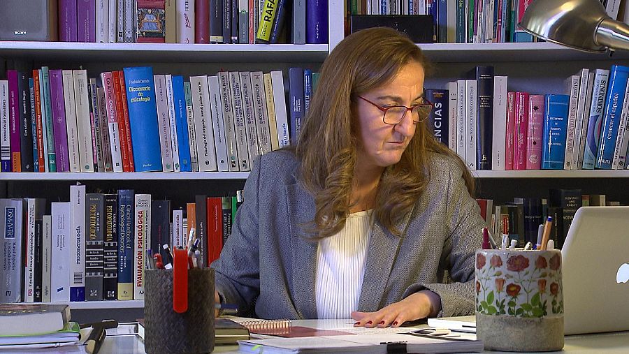 María Fernández Ostolaza. Psicóloga y psicoanalista, vivió dos retiradas: como gimnasta y como entrenadora.