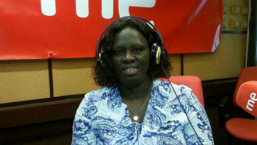 Fátima Djarra, en RNE