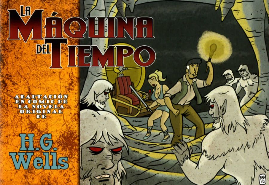 Portada de 'La Máquina del tiempo'