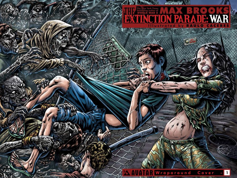Portada del primer número de 'Extincion Parade: War'