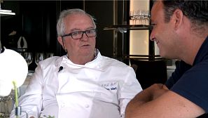 Ángel León con Juan Mari Arzak