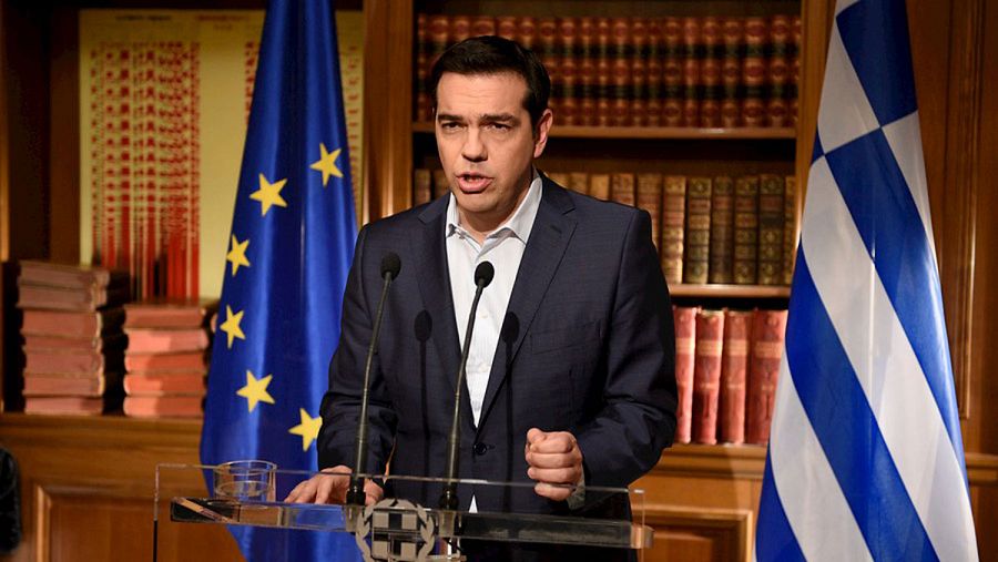 El primer ministro griego, Alexis Tsipras