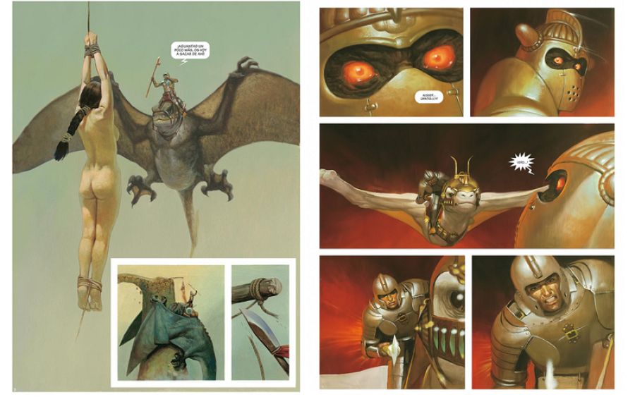 Páginas de 'El Mercenario'