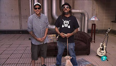 Senén Armengol, director i presentador del programa, entrevista Jan Killo, de Los Barrankillos