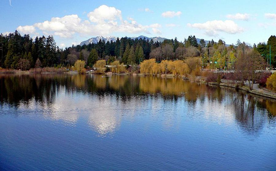 Lost Lagoon, en el Stanley Park de Vancouver