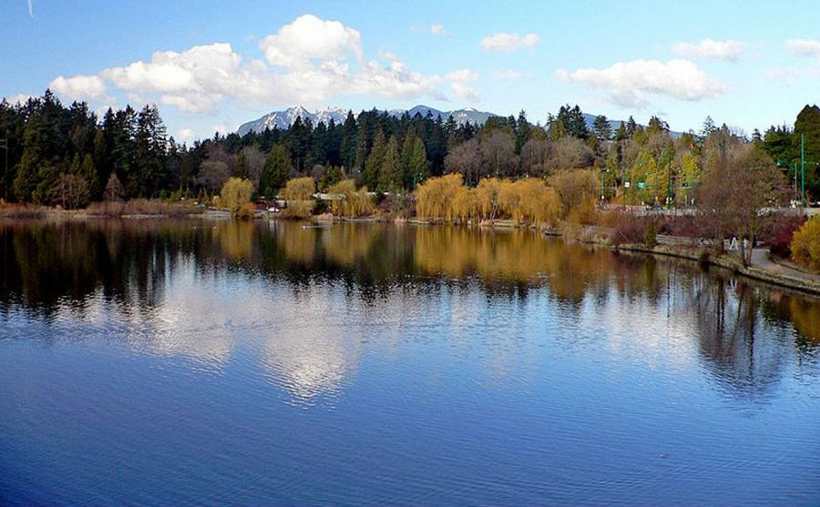 Lost Lagoon, en el Stanley Park de Vancouver