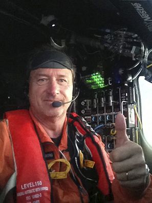 Uno de los pilotos del Solar Impulse II, Andre Borschberg.