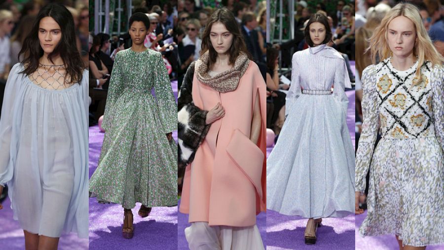 Desfile de alta costura de Dior