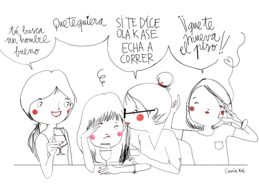 Viñeta de Lucía Be