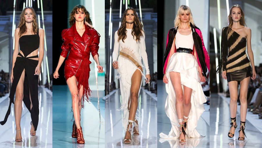Colección de alta costura de Alexandre Vauthier para el otoño de 2015.