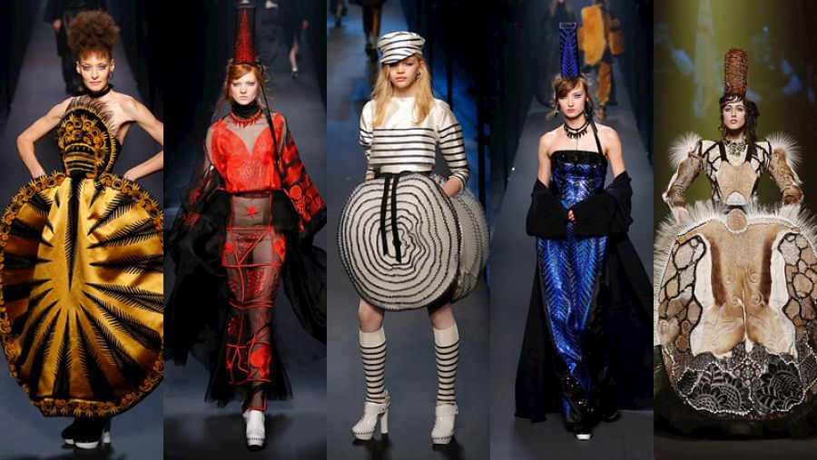 colección de alta costura de Jean Paul Gaultier (otoño e invierno 2015/16).