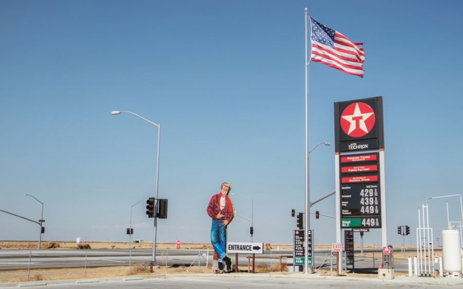 Gasolinera en California