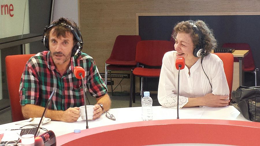Carlos Chamarro y Nuria González, en RNE