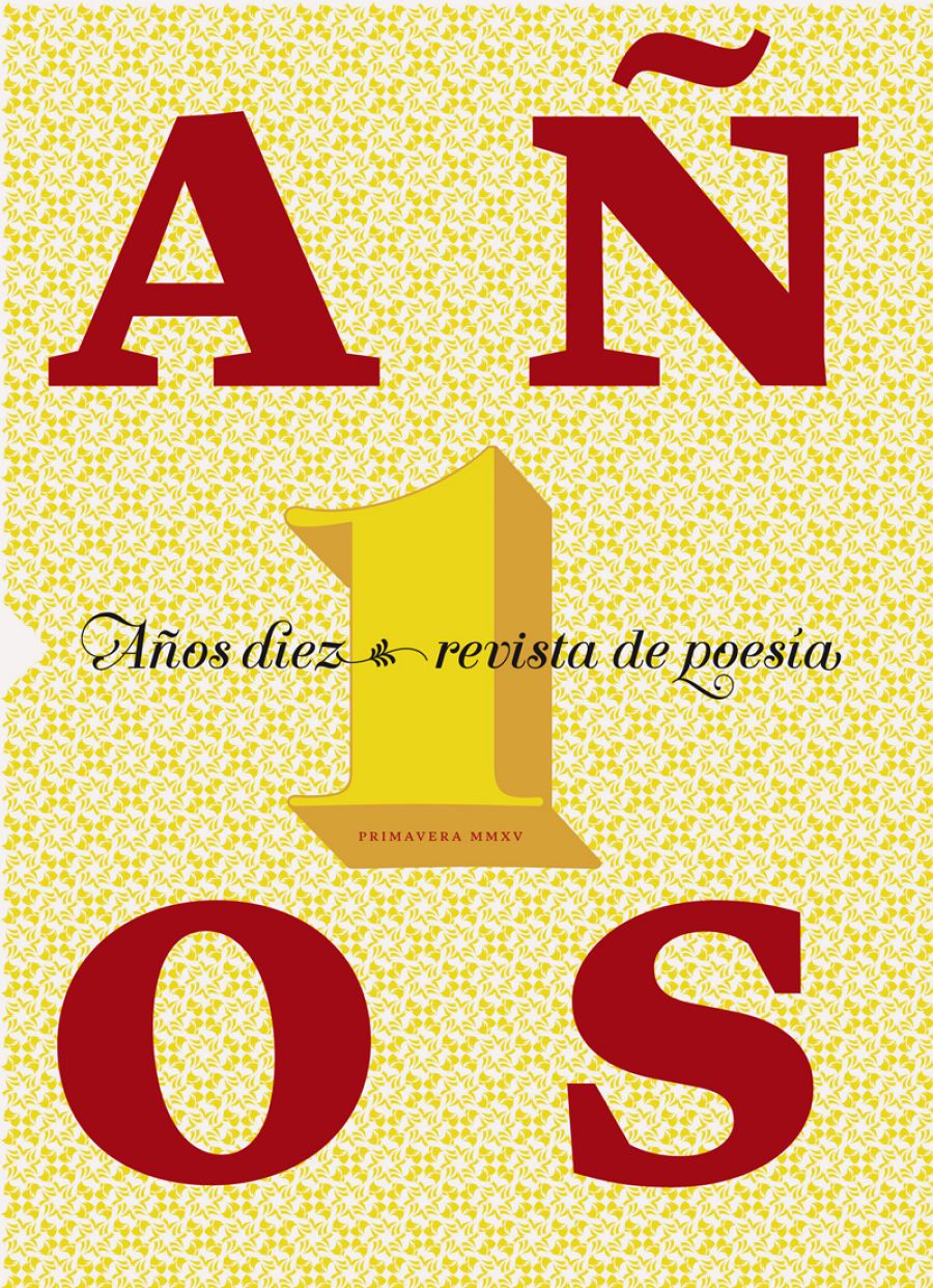 Portada de la revista 'Años 10'