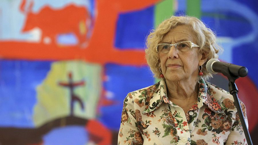 La alcaldesa de Madrid, Manuela Carmena