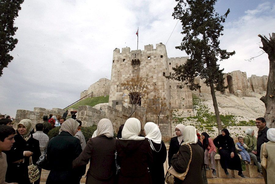 Ciudad de Aleppo en Siria