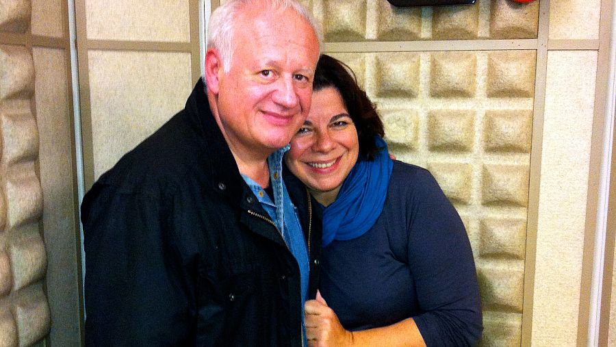 Juan Echanove con Lara López