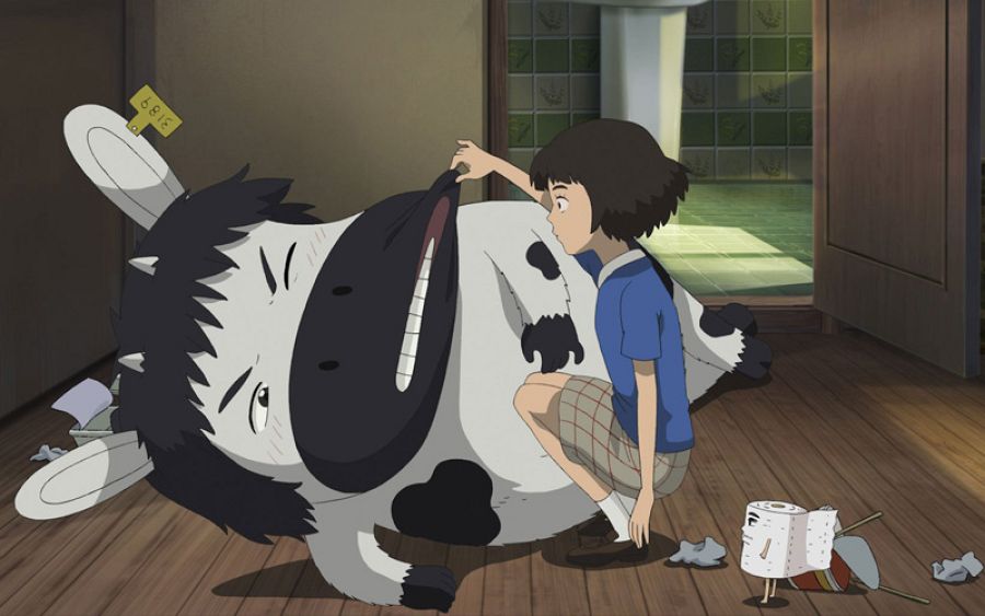 La Chica Satélite, el Chico Vaca y el mago Merlín convertido en un rollo de papel higiénico