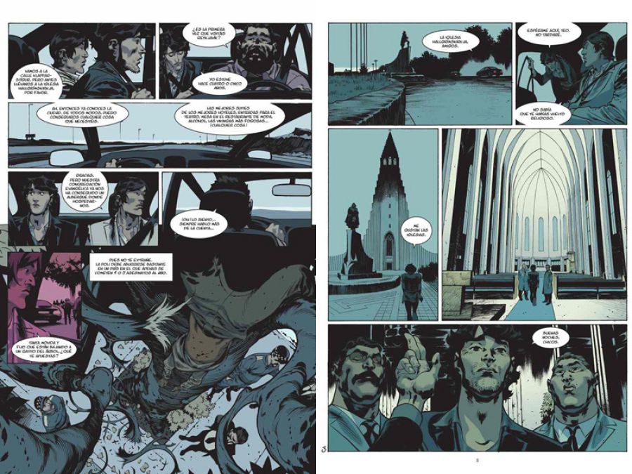 Páginas de 'Jazz Maynard 5: Blood, Jazz and Tears'