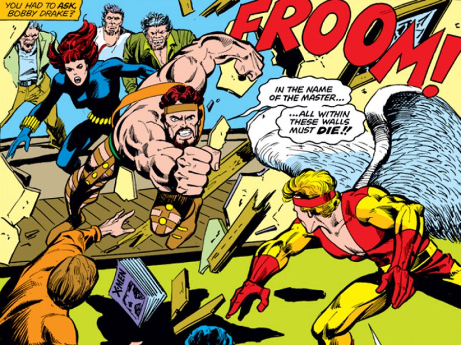 Fragmento de una viñeta de 'Los Campeones dibujada por George Tuska