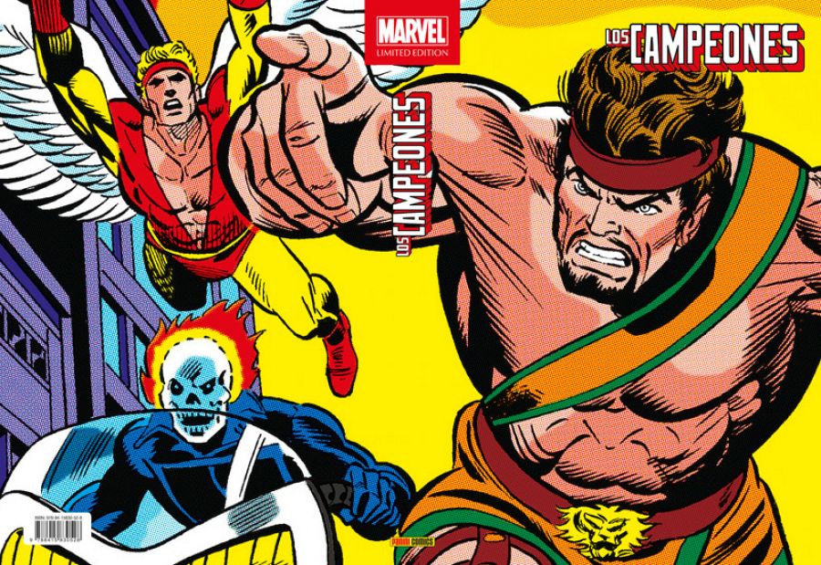 Portada de 'Marvel Limited edition: Los Campeones'