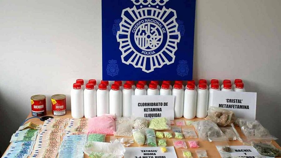 Los detenidos almacenaban la droga en un trastero alquilado en Barcelona