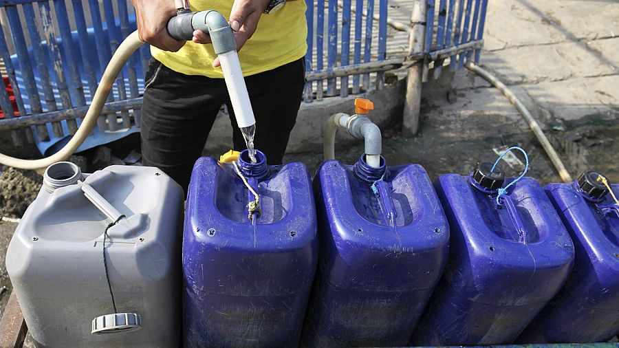 Suministro de agua potable