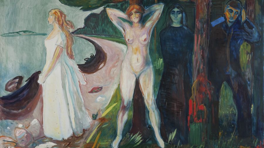 'Mujer' (1925).Edvard Munch.