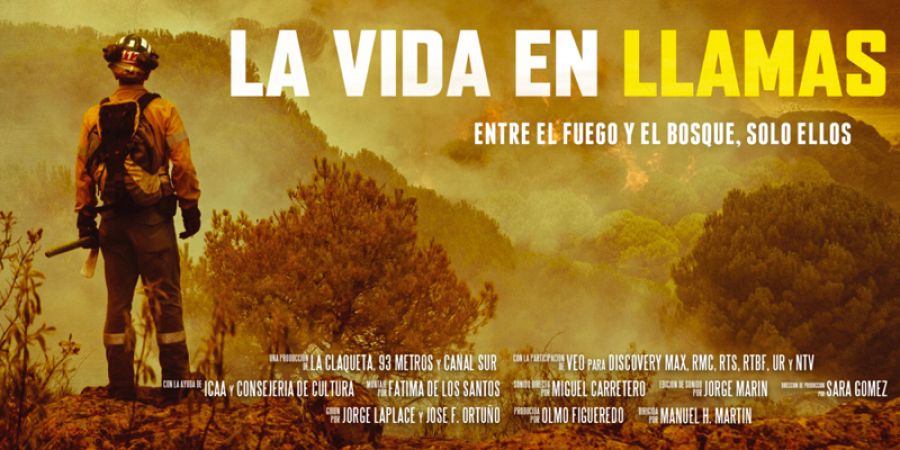 Cartel de 'La vida en llamas'