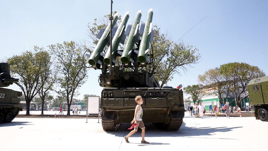 Sistema de misiles ruso Buk-1M