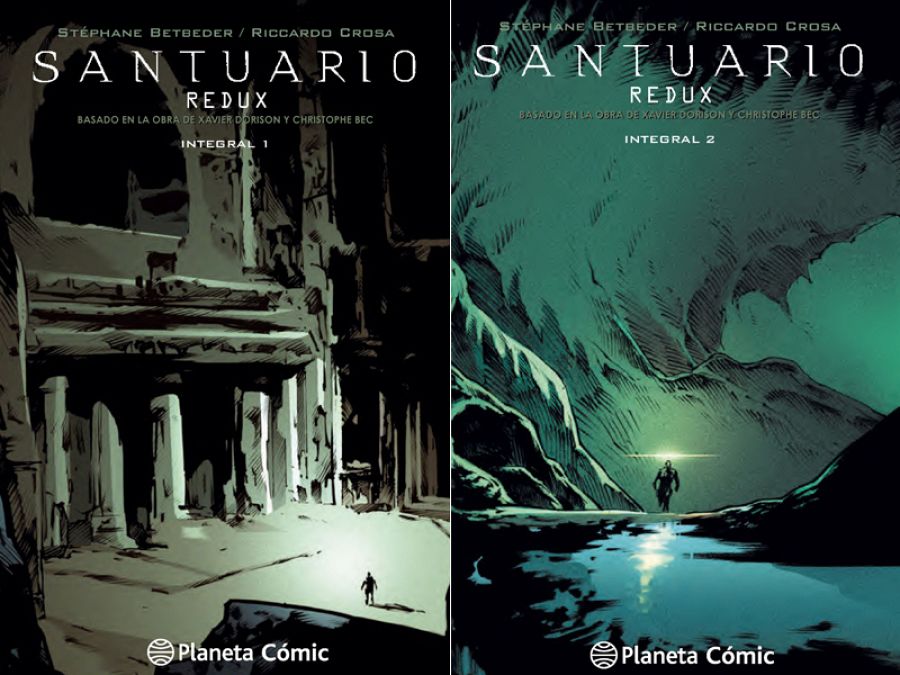Portadas de la edición española de 'Santuario: Redux'