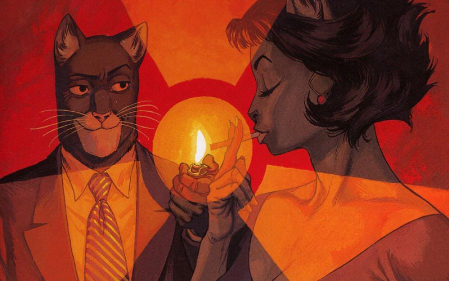 Ilustración de 'Blacksad'