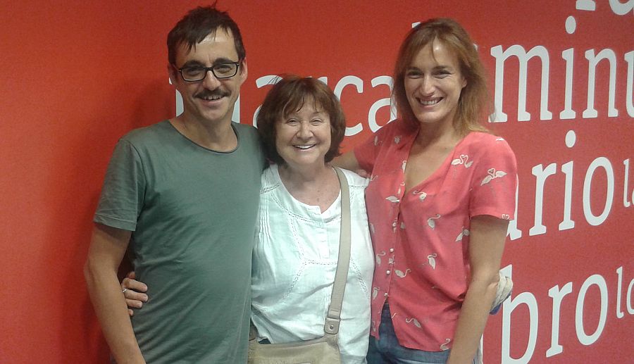 Julieta Serrano, Jorge Basanta y Cristina Alcázar