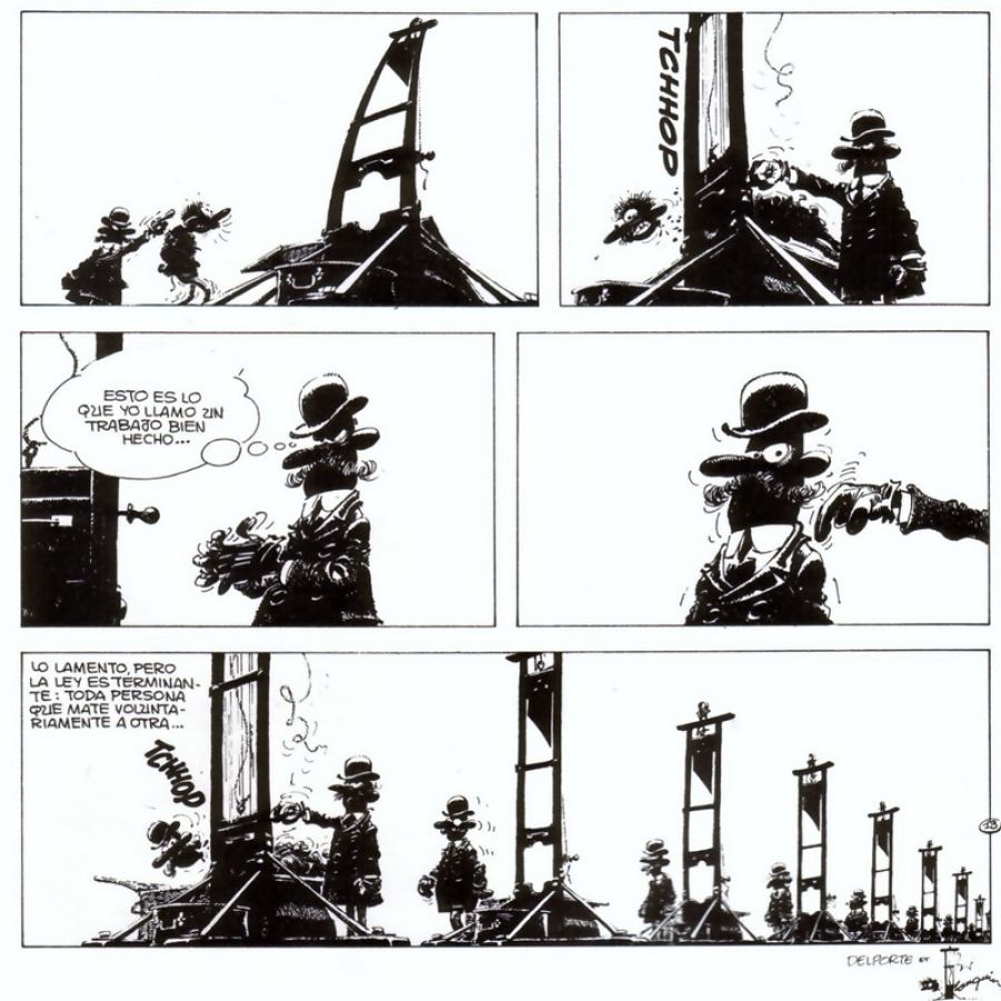 Viñetas de 'Ideas negras'