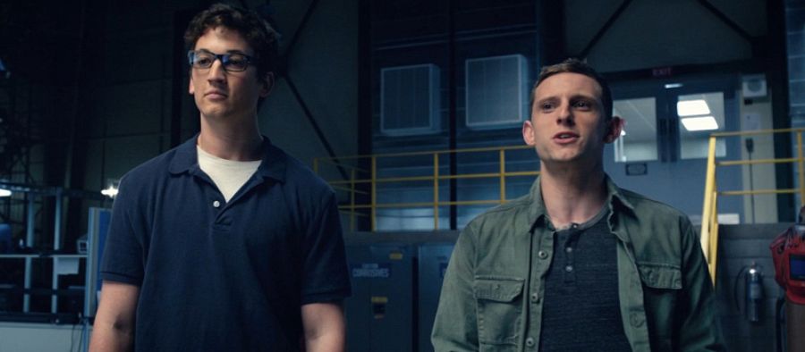 Milles Teller y Jamie Bell (Reed Richards y Ben Grimm)