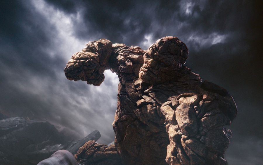 En esta versión la  Cosa no lleva pantalones