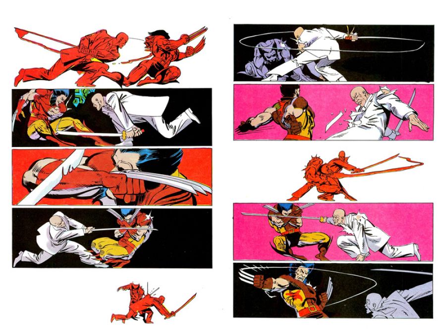 La influencia cinematográfica en las páginas de 'Lobezno: Honor', de Claremont y Miller