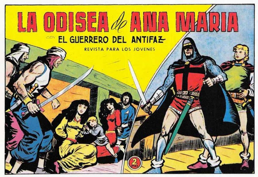 Portada de 'El Guerrero del Antifaz'