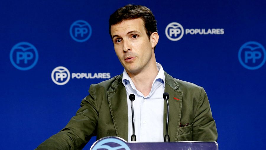 RUEDA DE PRENSA DE PABLO CASADO TRAS EL COMITÃ¿ DE DIRECCIÃ