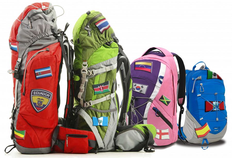 El equipaje de 'Mi familia en la mochila-  Family Run'