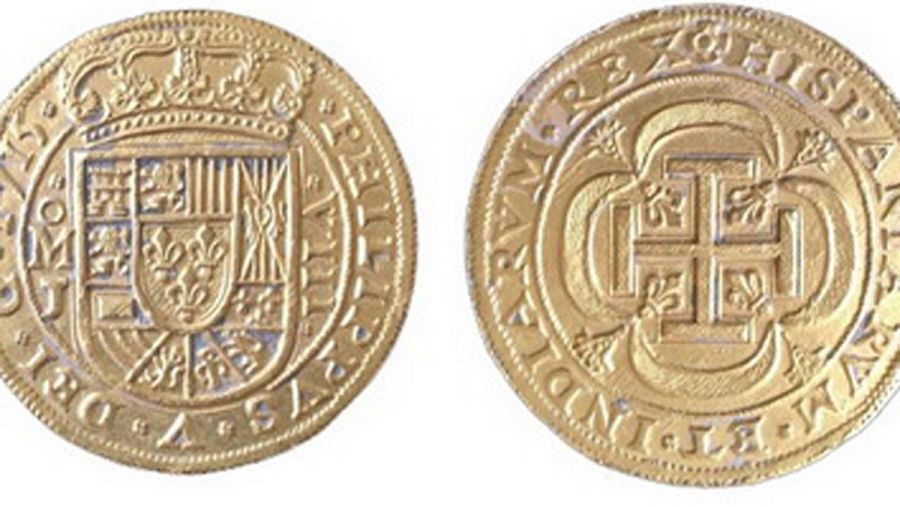 El 'Real del Tricentenario', pieza central del tesoro valorada en medio millón de dólares