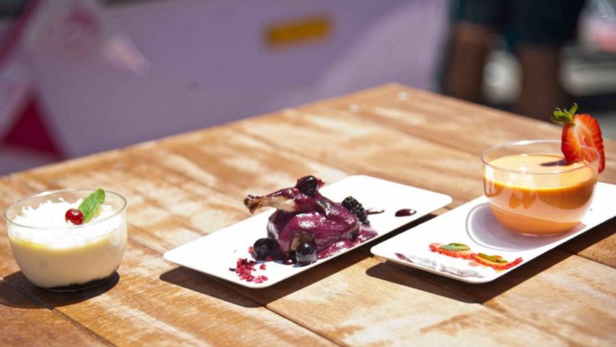 El menú de The Rolling Caravan