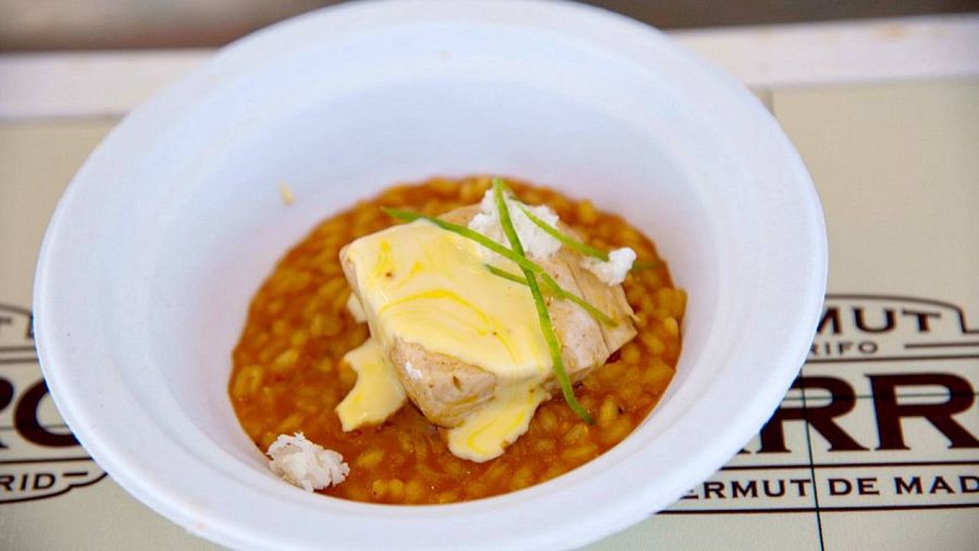 Arroz caldero, La Vermuneta, en Cartagena