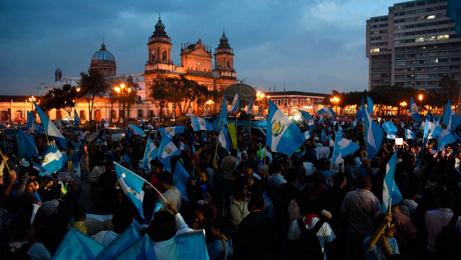 Celebraciones en Ciudad de Guatemala