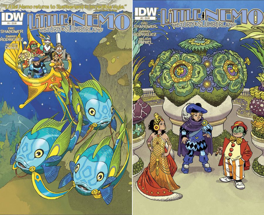 Portadas originales de 'Little Nemo. Regreso a Slumberland'