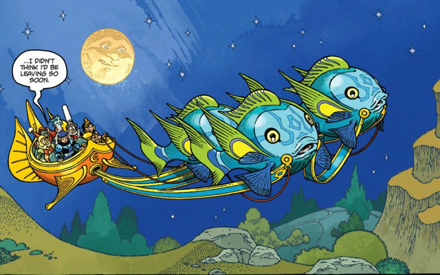 Viñeta de 'Little Nemo. Regreso a Slumberland'